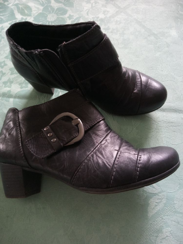 Bottines cuir, pointure 37 10 Sca�r (29)