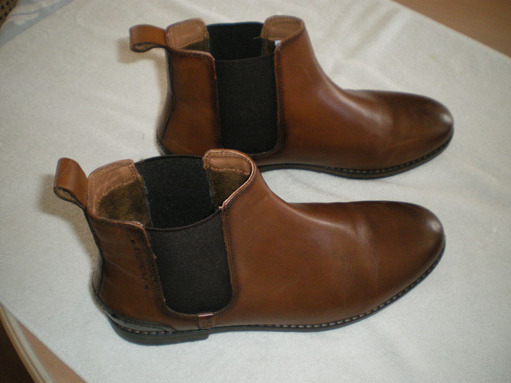 Bottines cuir  REDSKINS  Homme 42 60 Bois (17)