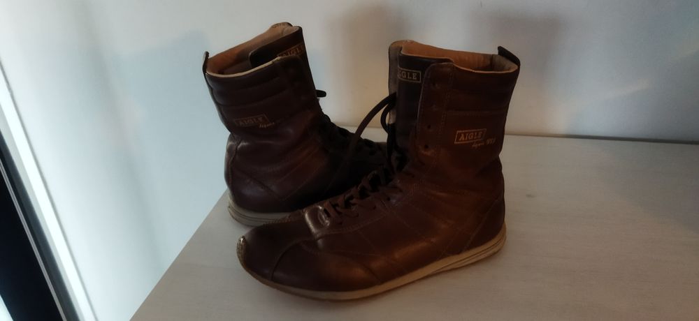Bottines cuir vintage AIGLE Pointure 36 15 Montpellier (34)