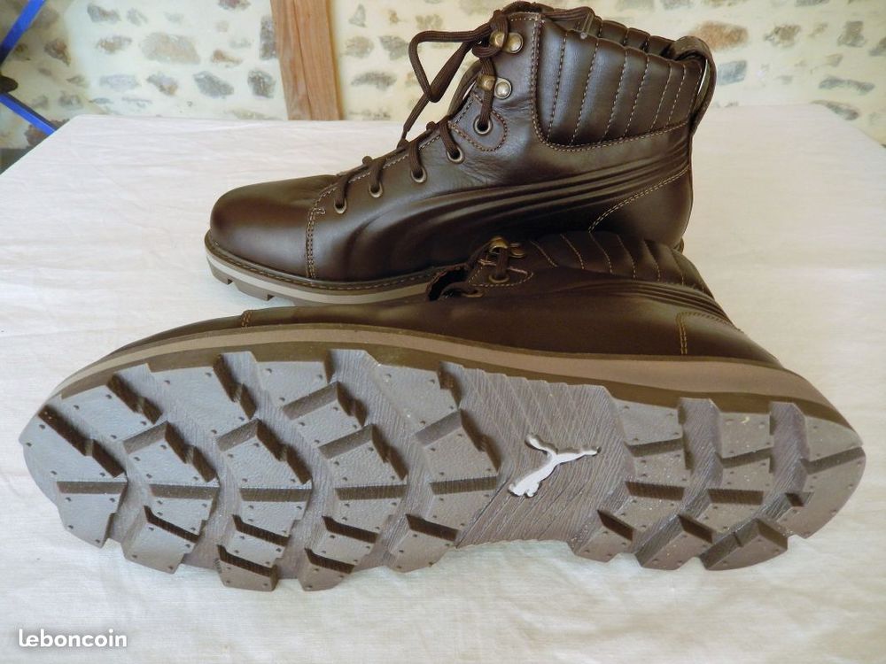 Bottines en cuir 60 Vichy (03)