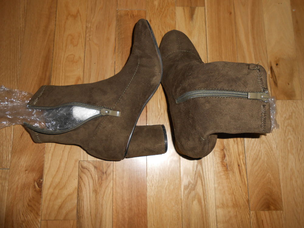 bottines daim velour 45 Aumale (76)