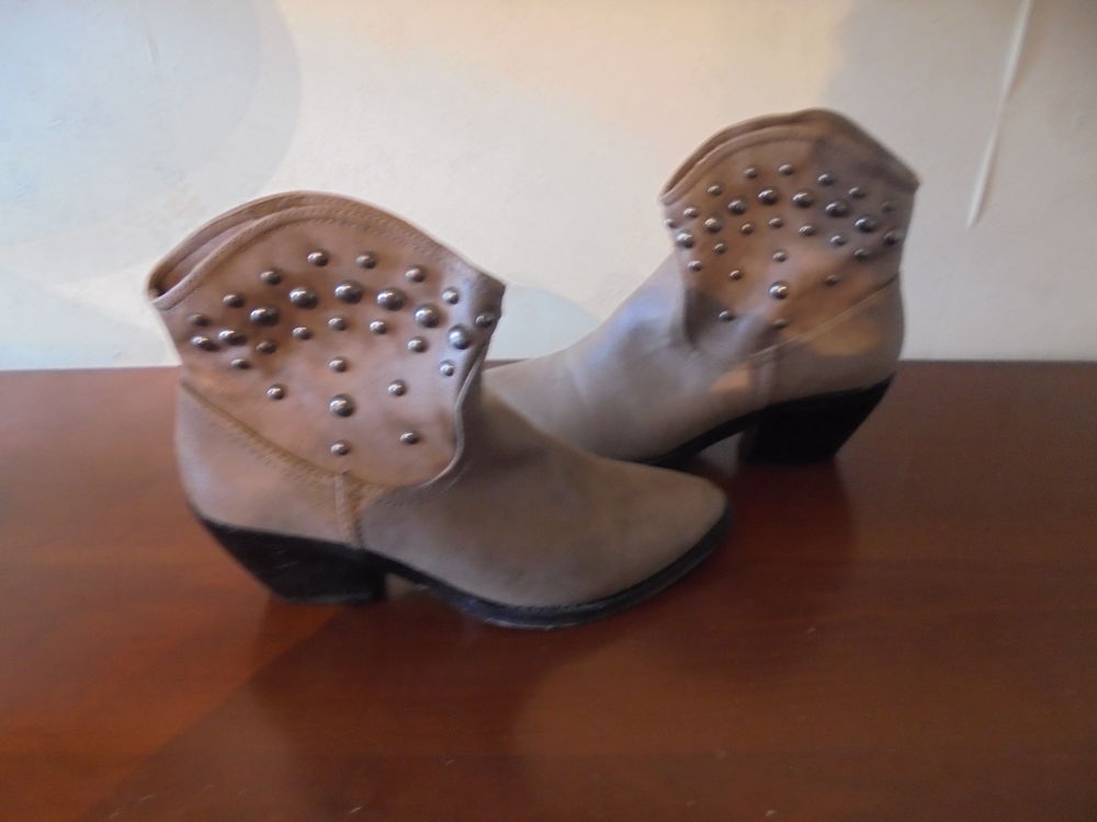 Bottines marron clair 30 Tours (37)