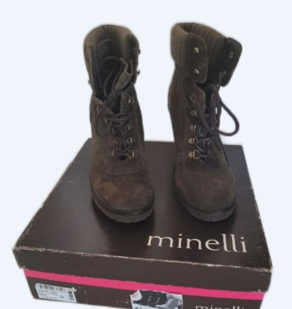 Bottines MINELLI Kaki 25 Poissy (78)