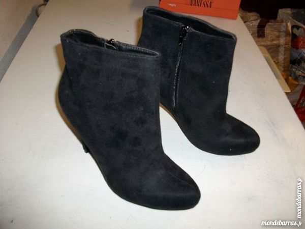Bottines Noir daim pt 40 � talons 11 cm 15 Bouxwiller (67)
