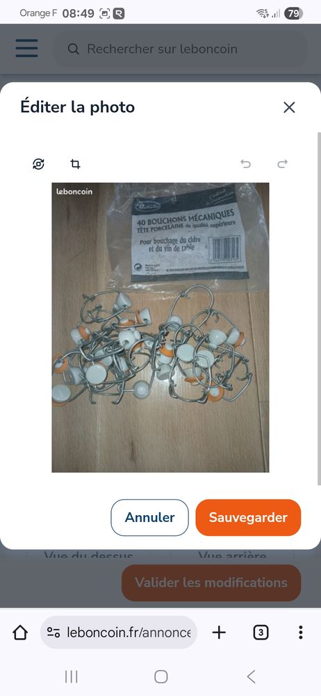 23 Bouchons porcelaine m�caniques 15 Bertaucourt-Epourdon (02)