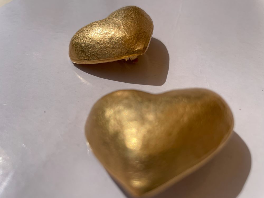 BO Boucle d'oreille COEUR dor� Sonia RYKIEL 95 Vigneux-sur-Seine (91)