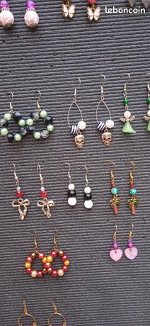 Boucle oreille cr�ation unique 10 Pouzols (34)