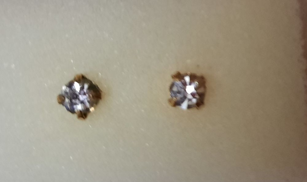 Boucles d'oreille dor� effet imitation diamant fantaisie 3 Domart-en-Ponthieu (80)
