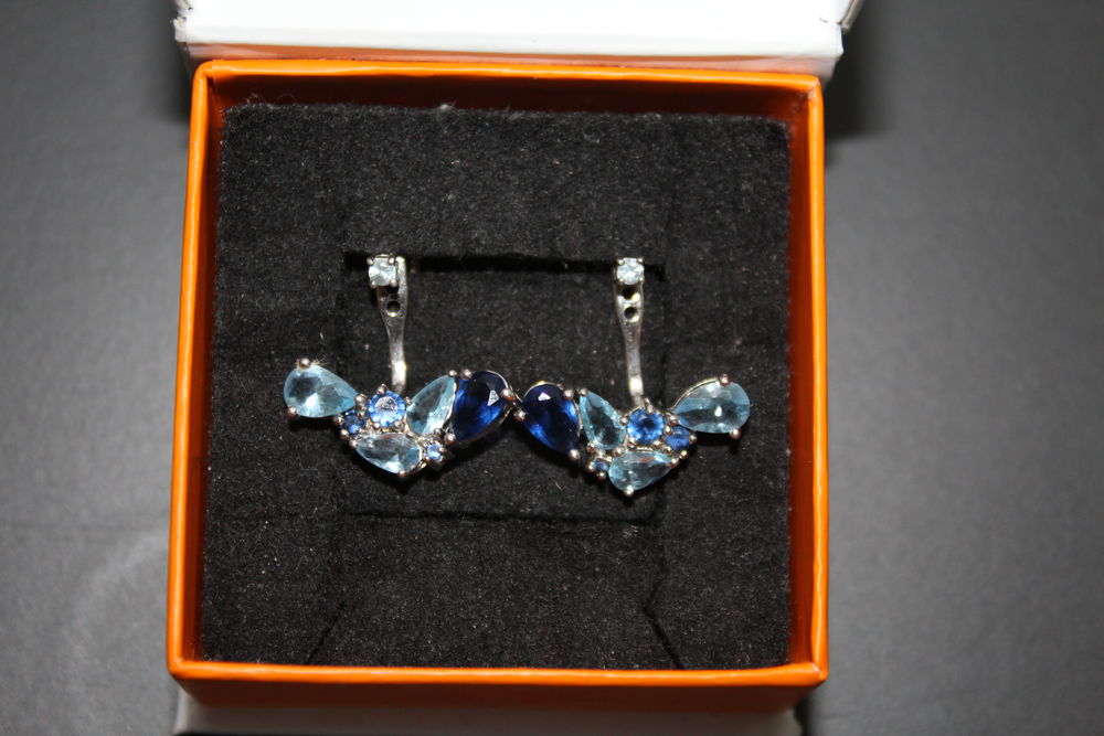 Boucles d'oreilles argent /oxydes de zirconium 30 Gaillac (81)