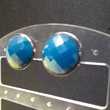 boucles d'oreilles clips bleu Bijoux et montres