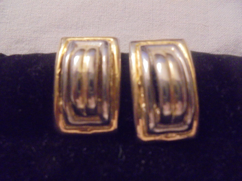 boucles d'oreilles , m�tal dor� , vintage 3 Romorantin-Lanthenay (41)