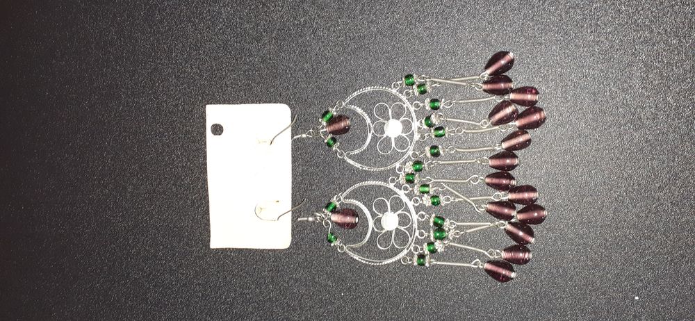 Boucles  d'oreilles   neuve  en argent  massif 75 Viry-Ch�tillon (91)