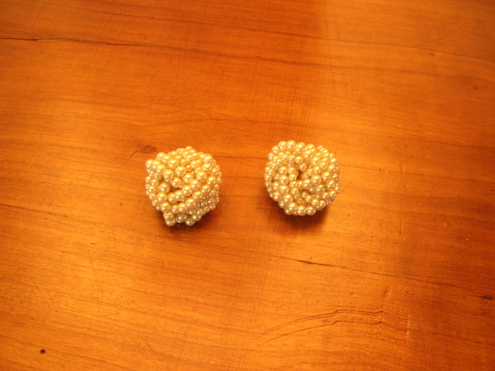 Boucles d'oreilles perles culture 15 Ch�teauroux (36)