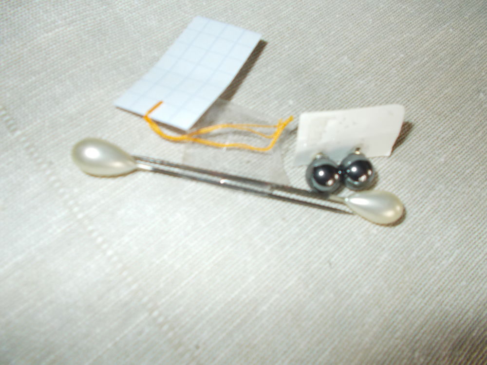 boucles d'oreilles en perles 6 Chissey-en-Morvan (71)