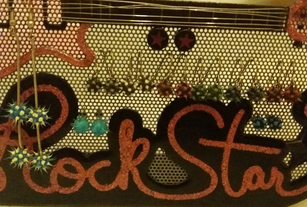 Boucles d'oreilles virus 1 La Valentine (13)