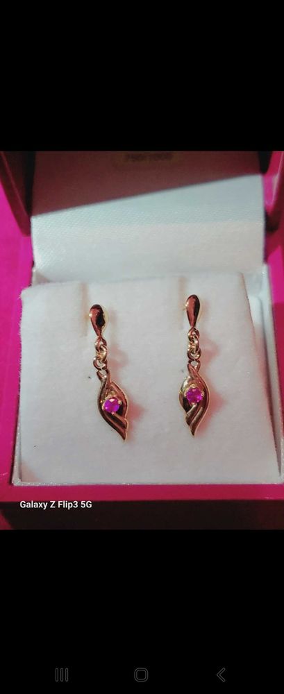 boucles d'oreilles or 250 Libercourt (62)