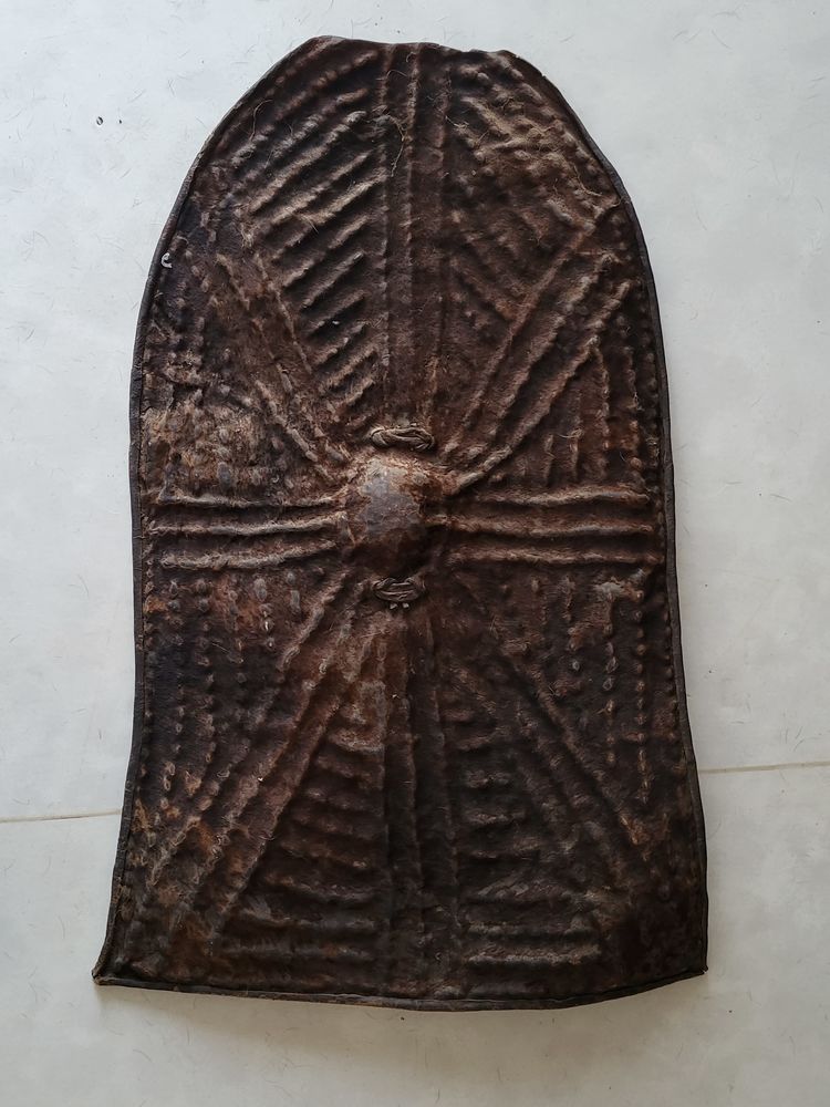 Bouclier cuir tribu masai 350 Vigneulles-l�s-Hattonch�tel (55)