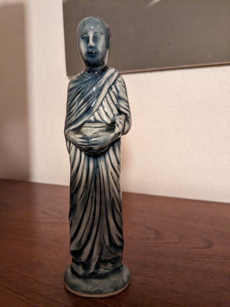 Bouddha statuette en c�ladon bleu 20 Mont-de-Marsan (40)