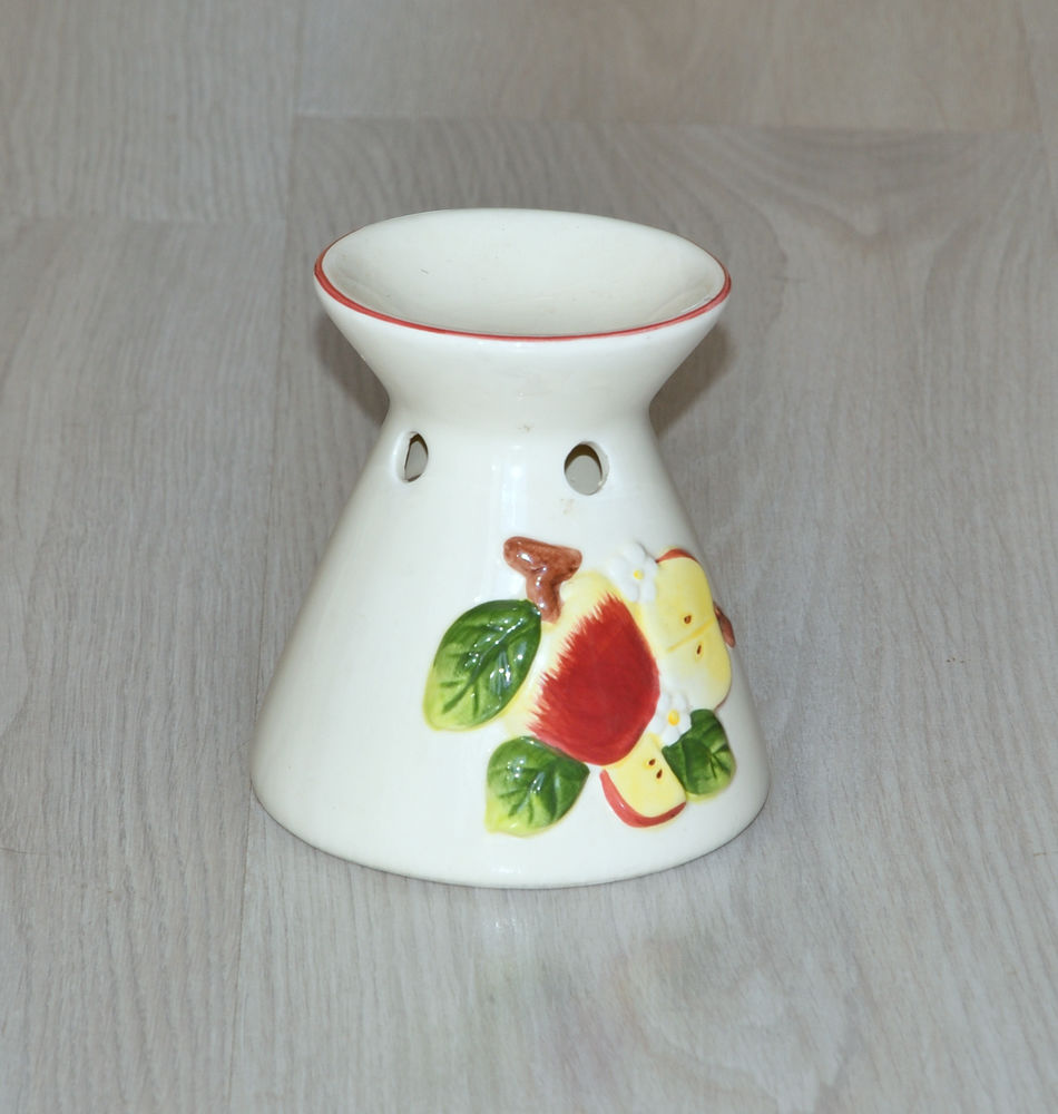 Bougeoir / Br�le parfum c�ramique 8 Sireuil (16)