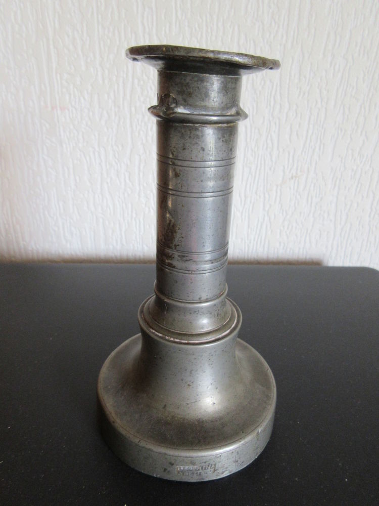 Bougeoir en �tain 34 Le Cr�s (34)