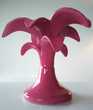 Bougeoir palmier rose design italien en céramique 15 La Rochelle (17)