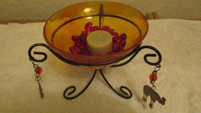 BOUGEOIR, PHOTOPHORE. 5 Aulnay-sous-Bois (93)