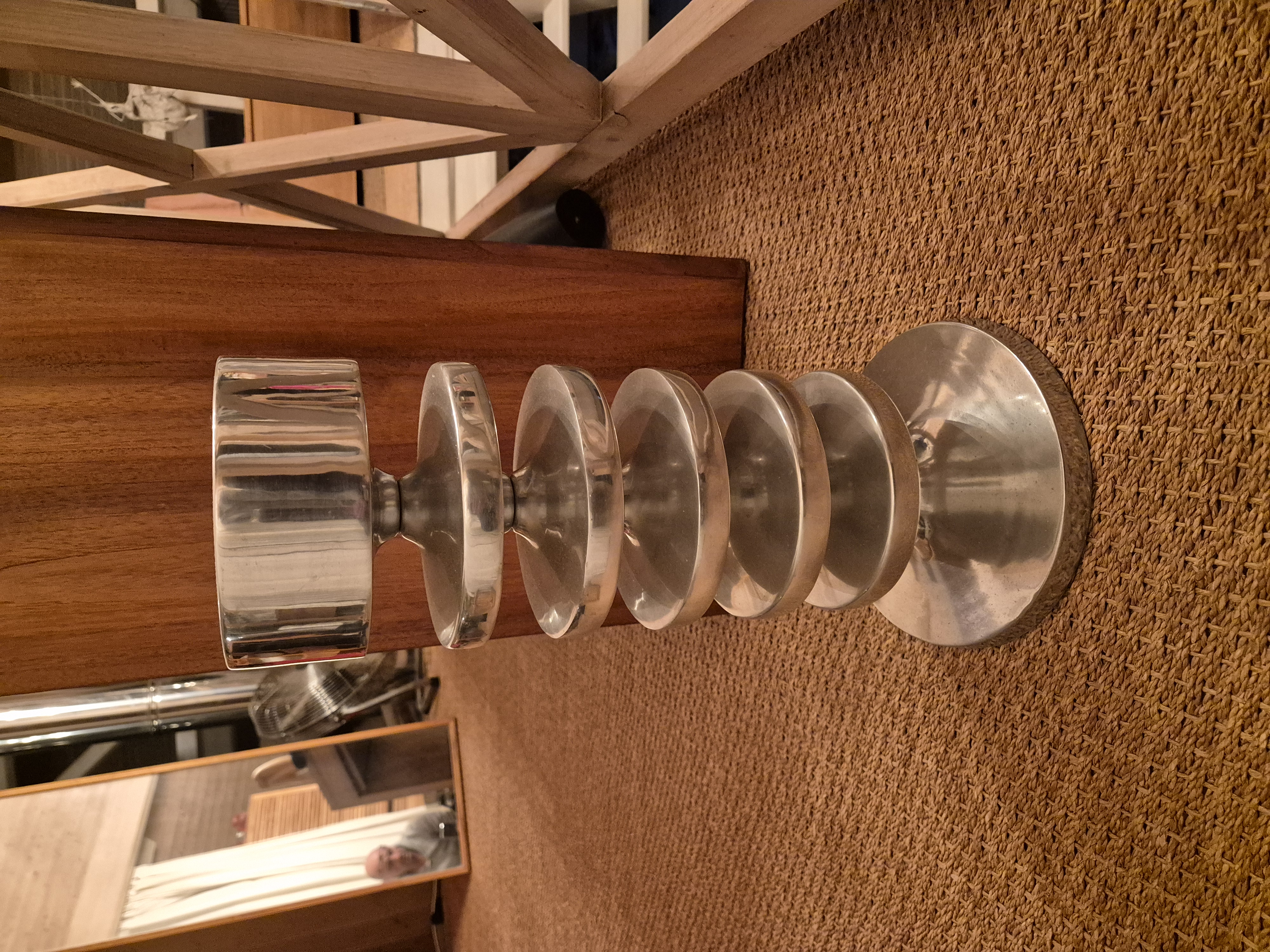 Bougeoir / selette en Aluminium Design Spirale 35 Andernos-les-Bains (33)