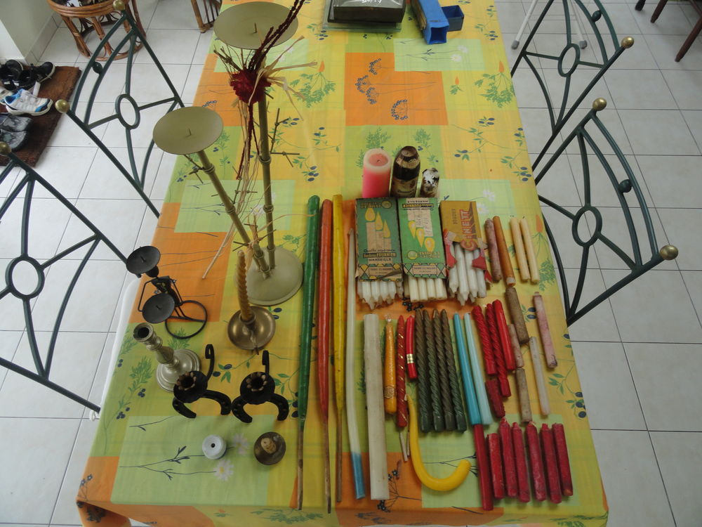 Bougeoirs + bougies 16 Sabl�-sur-Sarthe (72)