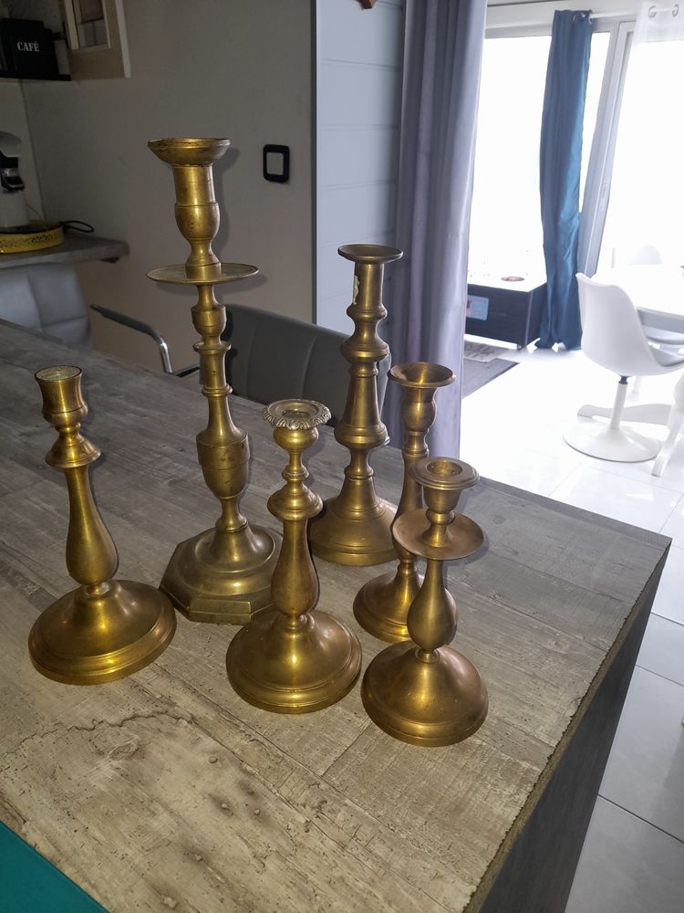 Bougeoirs en laiton 0 Pr�failles (44)