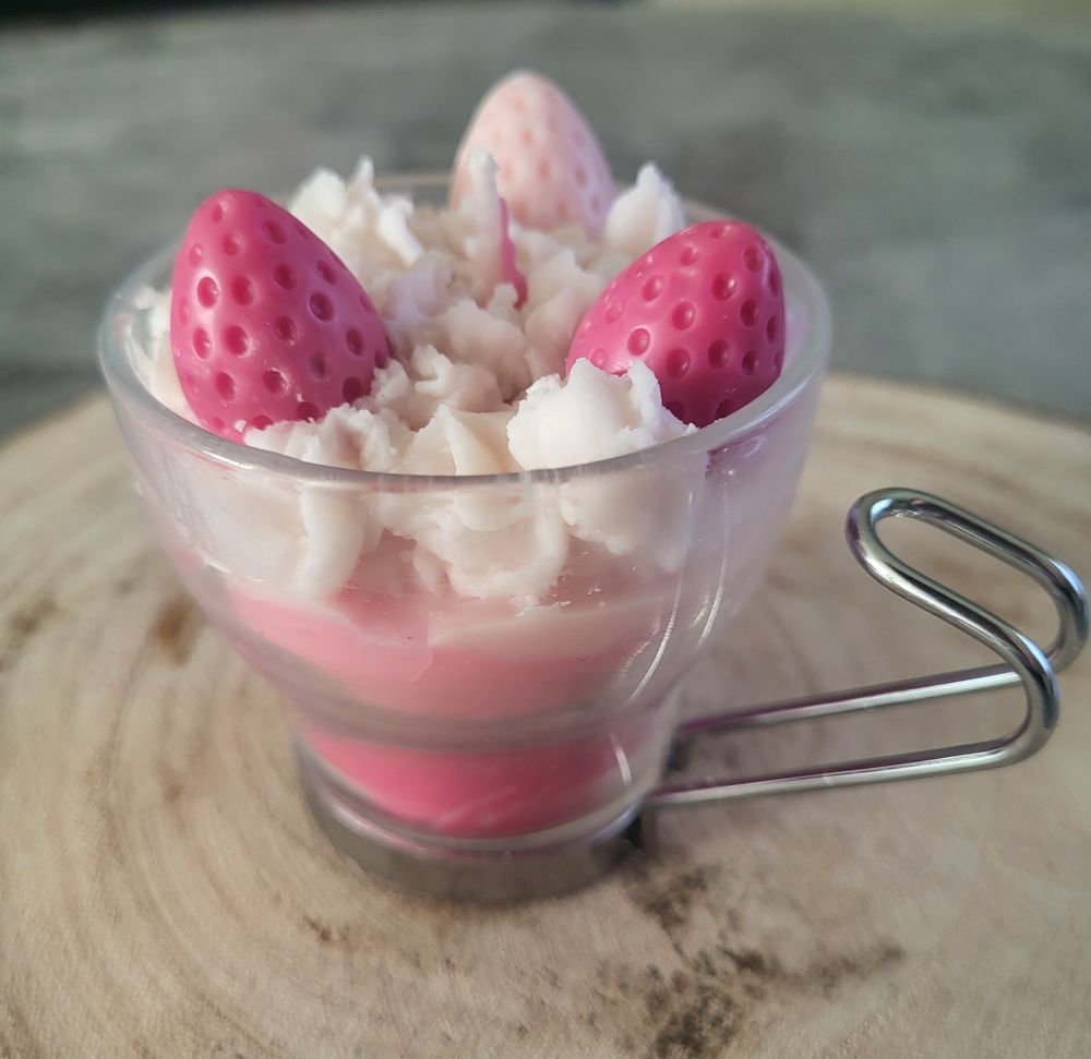 Bougie chantilly parfum�e 8.5 Saint-Marcel (56)