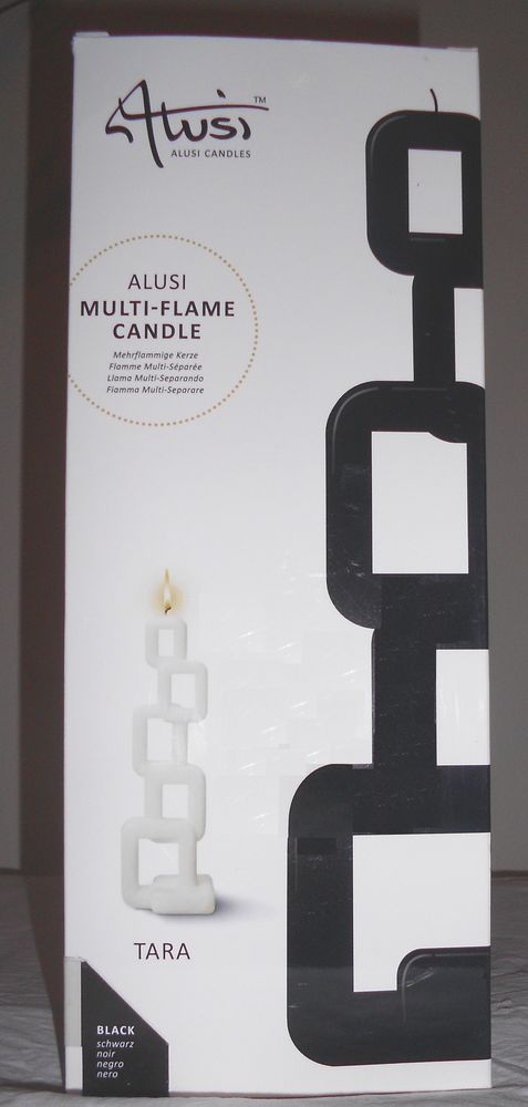 Bougie Design Tara Noir Alusi 27 Cm 10 Tarare (69)