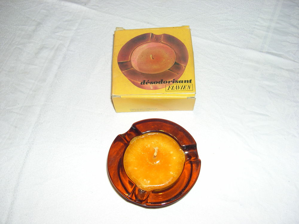 Bougie d�sodorisante + bougeoir 4 Port-de-Lanne (40)