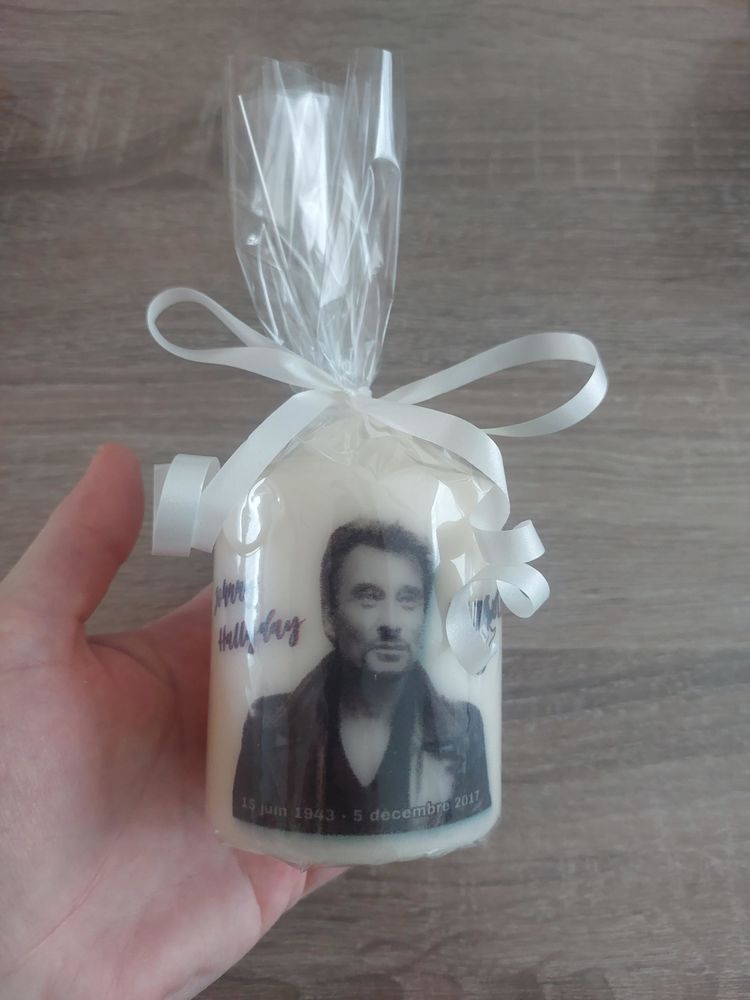 Bougie johnny hallyday 0 Les Touches (44)