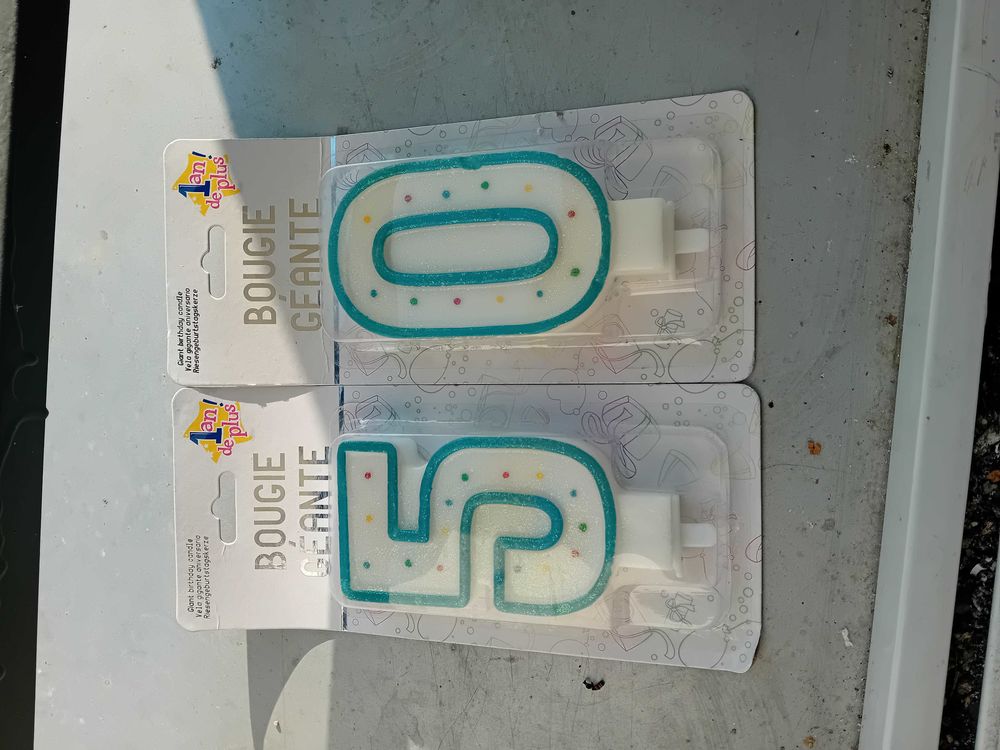 Bougies g�antes 5 Saint-Dizier (52)