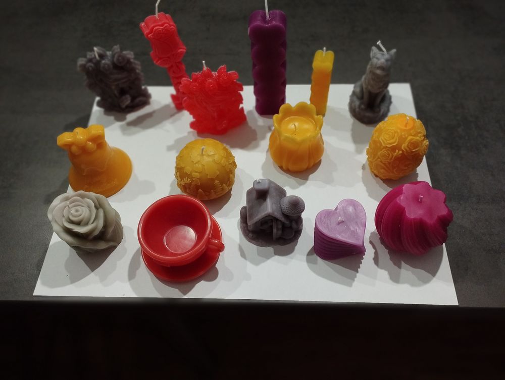 Bougies  en paraffine 3.5 Sainte-Colombe (77)