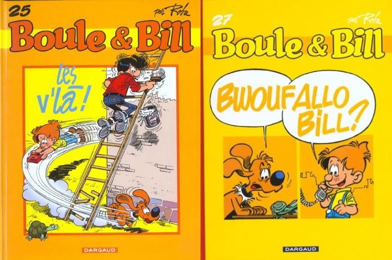 BD BOULE & BILL Les v'l�, Bwouf Allo Bill ? 6 Aubin (12)
