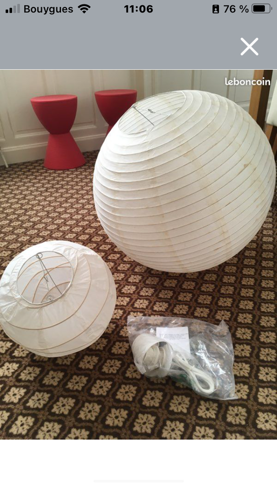 boule chinoise papier 30 et 60 cm de diam�tre 2 Douai (59)