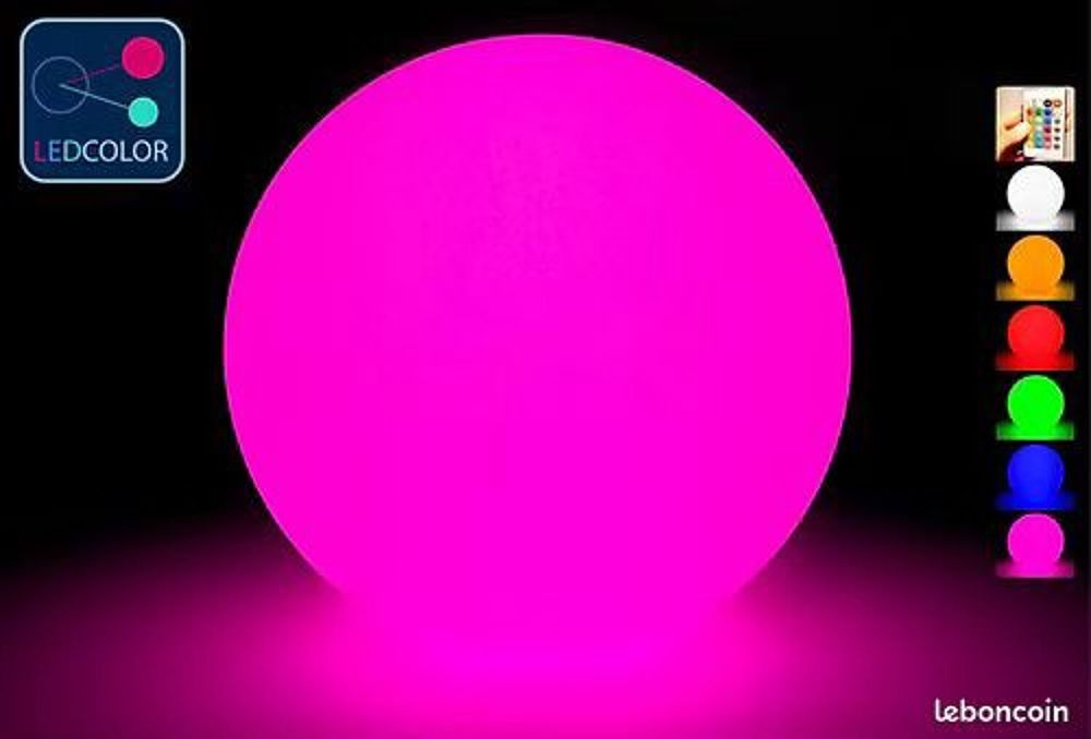 Boule leds 60cm /batterie 30 Ollioules (83)