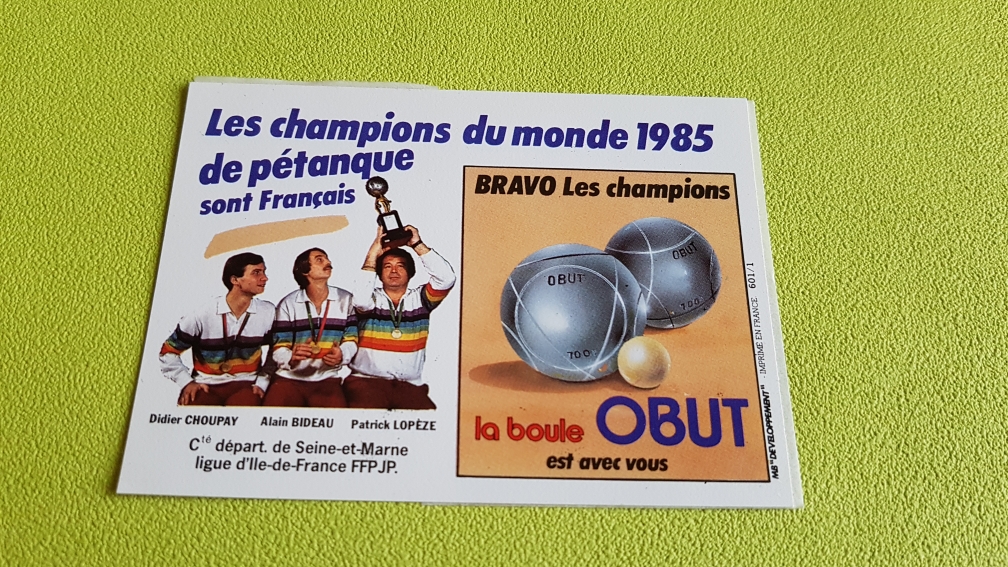 LA BOULE OBUT 0 Bordeaux (33)
