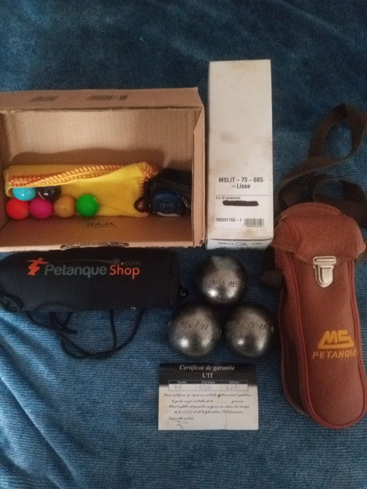 Boules p�tanque comp�tition MS L IT 150 Lutterbach (68)