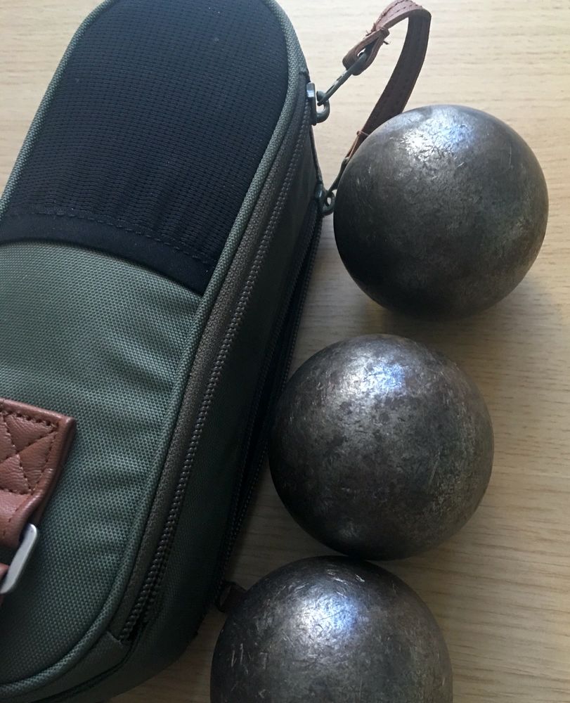 Boules de p�tanque + Etui 0 Cerb�re (66)