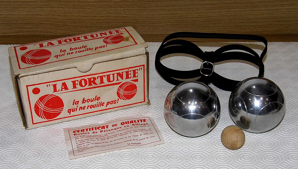 Boules de p�tanque   LA FORTUNEE   avec boite et filet de transport 35 Dunkerque (59)
