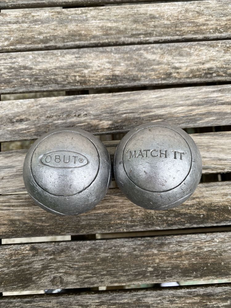 Boules de p�tanque Obut 70 mm-  acier carbone -bon �tat 49 Aix-en-Provence (13)