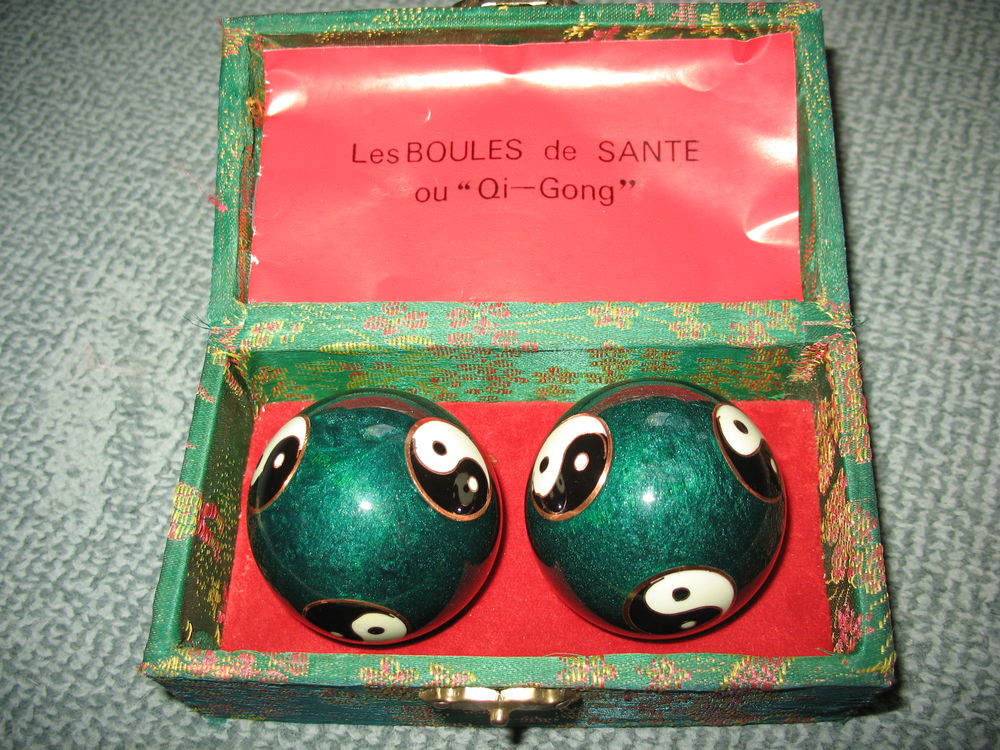 Boules de sant� QI GONG D�coration Yin Yang 13 Antony (92)