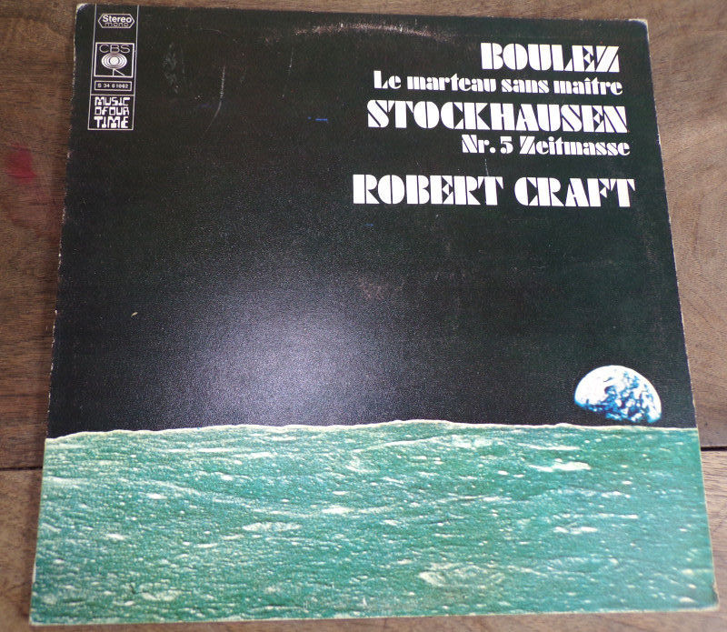 Boulez Stockhausen Robert Craft vinyle disque 33 tours 10 Laval (53)