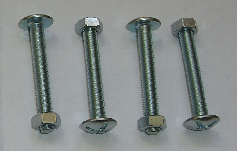 Boulons po�liers inox 5 x 45 neufs (lot de 4) 1 Balma (31)