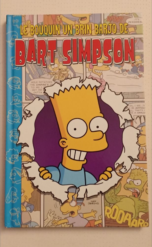 BD Le bouquin un brin barjo de Bart Simpson 5 Courbevoie (92)
