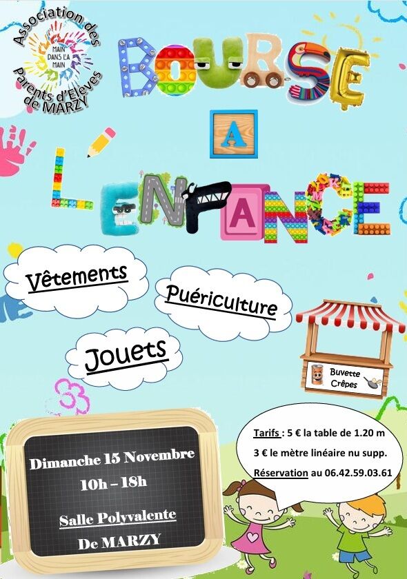 Bourse &agrave; l'enfance 0 Marzy (58)