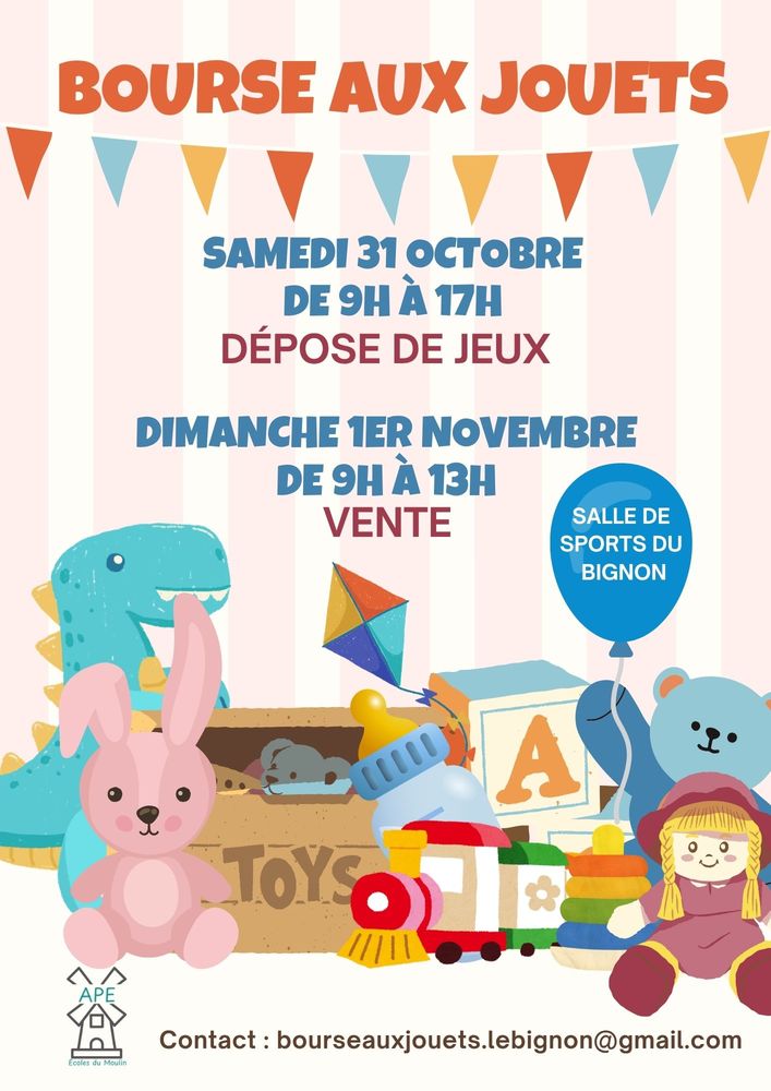 Bourse aux jouets au Bignon 0 Le Bignon (44)