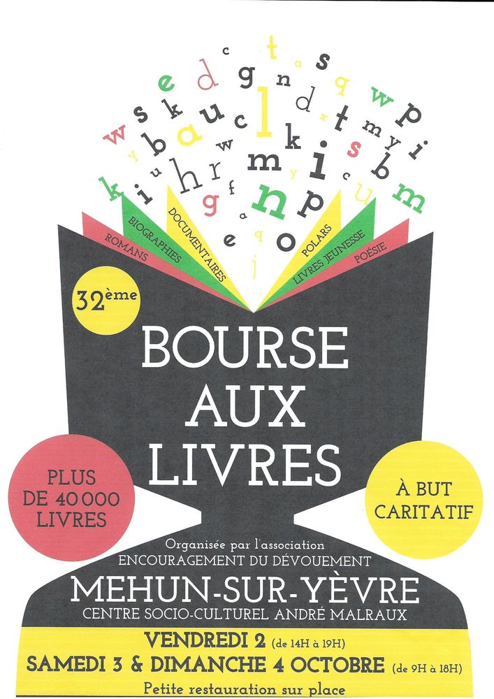 32� BOURSE AUX LIVRES 0 Mehun-sur-Y�vre (18)